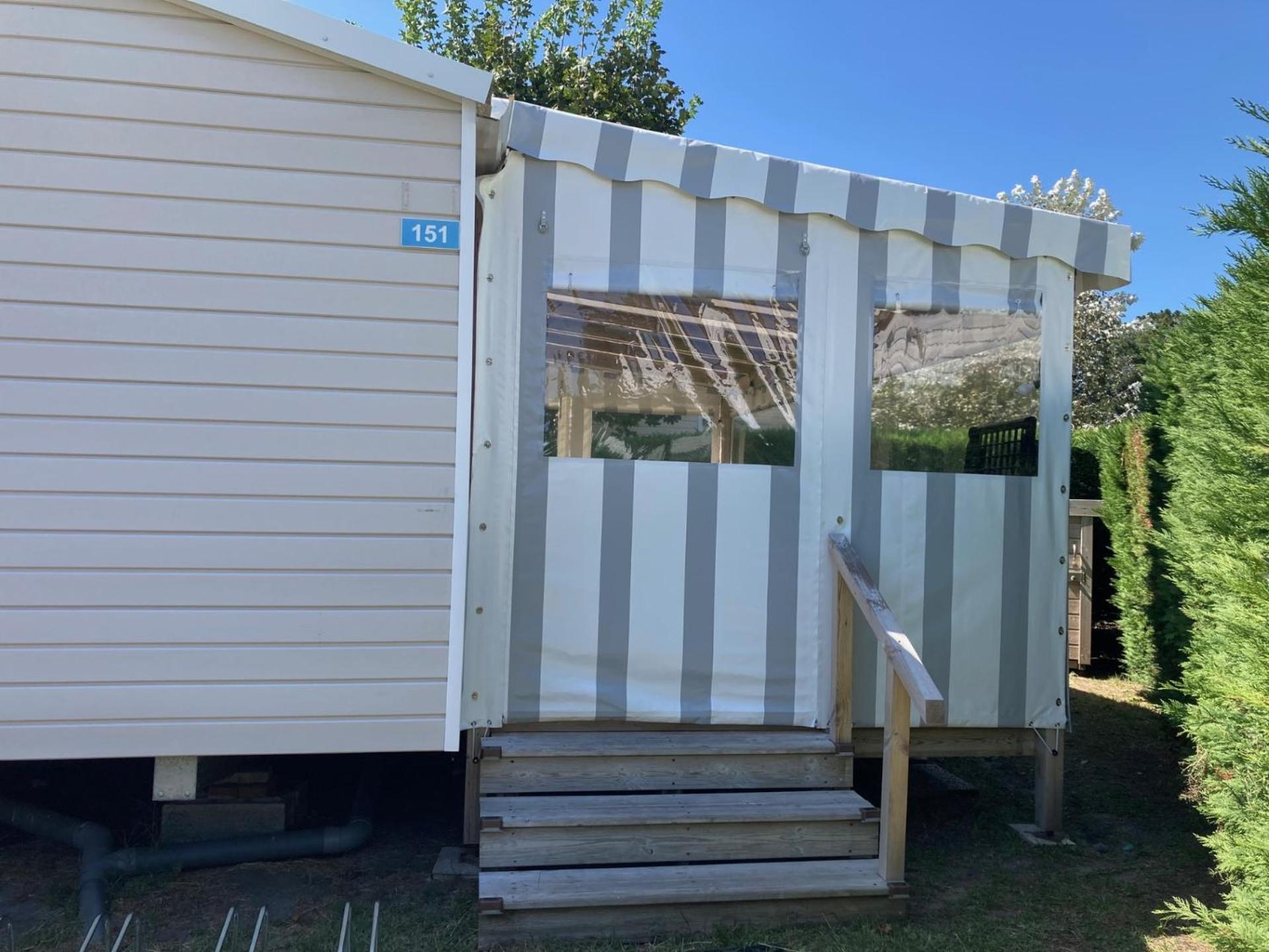 - Mobilhome Camping Les Charmettes - Fun Pass Non Inclus - Les Mathes Ngoại thất bức ảnh